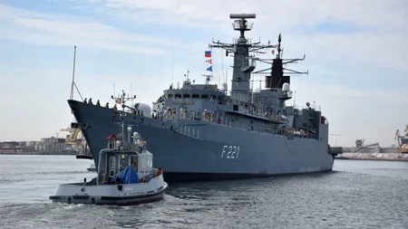 Fregata Regele Ferdinand pleacă în misiune NATO în Marea Mediterană