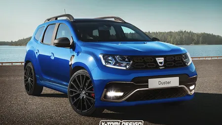 Cum ar putea arăta Dacia Duster Sport FOTO