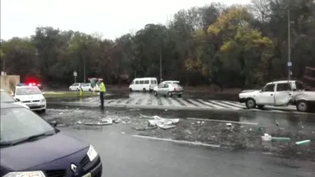 Accident în zona Fântânii Mioriţa din Capitală