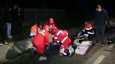 Bărbat în scaun cu rotile, lovit de maşină la Satu Mare. Şoferiţa a crezut că a lovit un animal şi a plecat mai departe