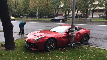 Accident spectaculos în centrul Capitalei! Un 