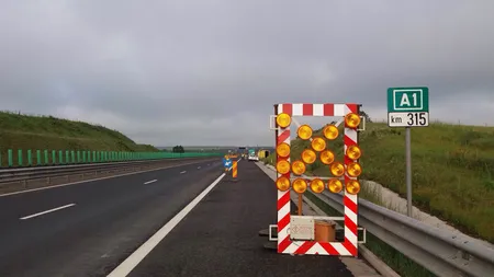 Atenţie, şoferi! Sunt lucrări pe Autostrada A1 Sibiu-Deva