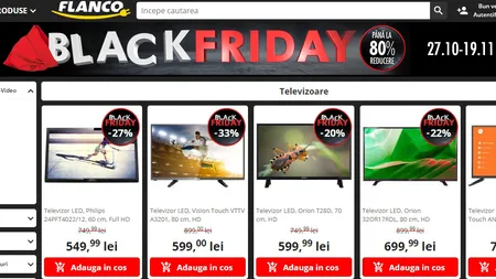 BLACK FRIDAY 2018: FLANCO fură startul de Vinerea Neagră