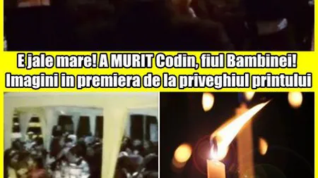 A MURIT Codin, fiul Bambinei, regina florăreselor din România