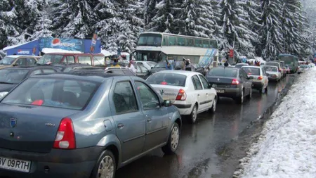 AGLOMERAŢIE pe DN 1, dinspre Braşov către Valea Prahovei