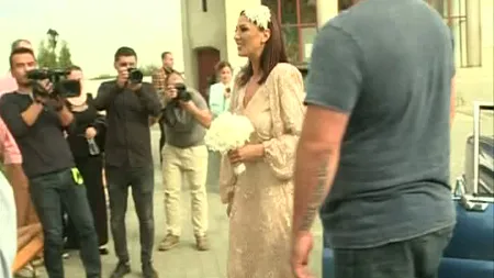 Ilinca Vandici s-a căsătorit cu fiul primarului din Tunari