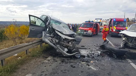 Accident în Suceava, 4 morţi. Autorităţile au activat Planul Roşu FOTO
