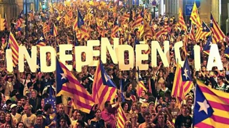 Doi lideri separatişti catalani au fost arestaţi
