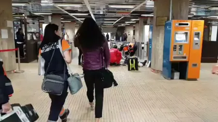 Accident la metrou, la Piaţa Unirii. Medicii au intervenit pentru resuscitarea unui bărbat