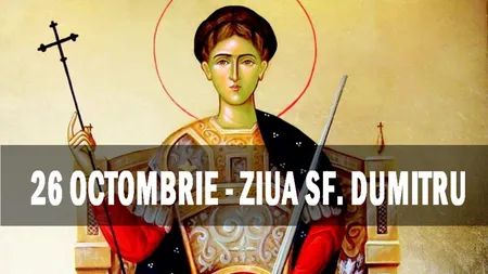 MESAJE SFANTUL DUMITRU 2017: URARI, FELICITARI SI SMS-uri frumoase de SF DUMITRU