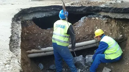 Un canal colector vechi de 90 de ani a cedat şi trebuie înlocuit. Apa Nova Bucureşti are situaţia sub control