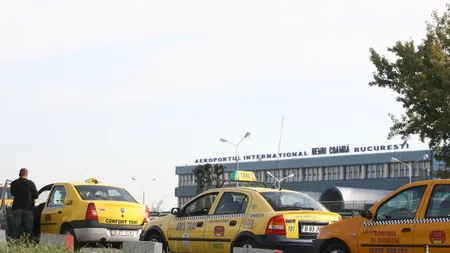 RAZIE la Aeroportul Otopeni. Zeci de taximetrişti, verificaţi şi amendaţi de poliţişti