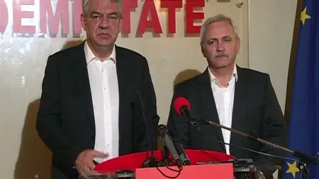 Liviu Dragnea: Premierul nu poate lua în calcul varianta demisiei. Mihai Tudose: Nu a fost un război, nu este un câştigător