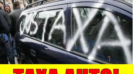 TAXA AUTO ar putea fi reintrodusă. Pentru ce maşini se va plăti TIMBRU DE MEDIU