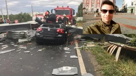 EXPERTIZA în cazul prăbuşirii porţii de intrare în Timişoara în timpul furtunii, finalizată. Care sunt concluziile