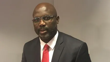 George Weah, câştigătorul Balonului de Aur în 1995, va fi noul preşedintele al Liberiei