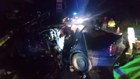 Un tânăr care conducea băut şi fără permis a lovit cinci maşini