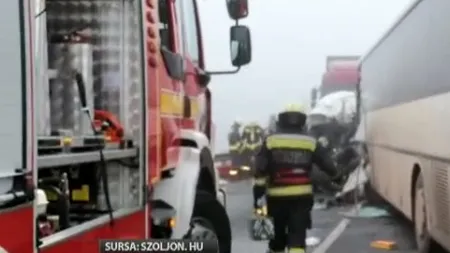 MAE: Unul dintre cei cinci români răniţi în accidentul din Ungaria a fost externat