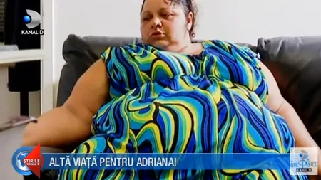 Adriana era la un pas de moarte. Cum arată acum, după ce a slăbit 150 kg FOTO
