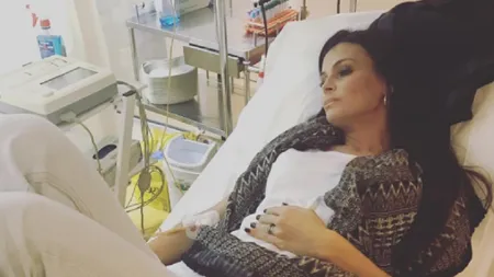 Anca Serea, de urgenţă la spital, a ajuns pe perfuzii