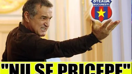 Nicolae Dică, făcut cu ou şi cu oţet de Gigi Becali, după CSM Iaşi-FCSB. 