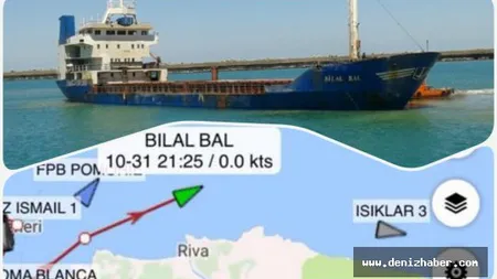 Naufragiu în Marea Neagră: Patru morţi şi opt persoane dispărute după ce o navă-cargo s-a scufundat în apropiere de Istanbul