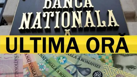 CURS BNR: Modificările fiscale prăbuşesc moneda naţională, un euro a ajuns la 4,63 lei pe piaţa interbancară
