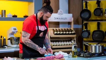 CASTIGATOR CHEFI LA CUTITE 2017: Ce a gătit Andrei Olteanu. Eliminări pe bandă rulantă din show-ul culinar