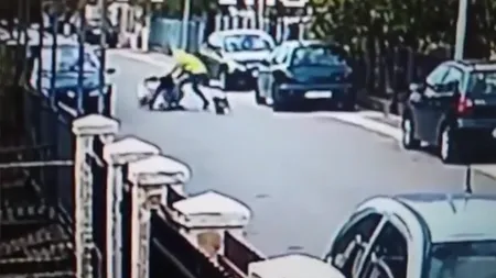 Câinele-erou. Momentul în care un maidanez pune pe fugă un hoţ şi salvează o femeie VIDEO