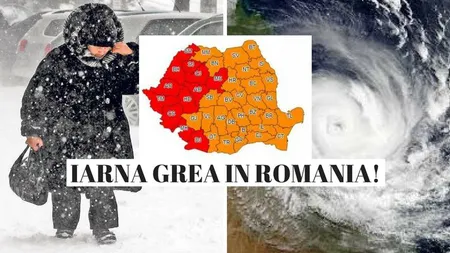 Elena Mateescu, ANM: Ninsori abundente în decembrie şi ianuarie. PROGNOZA METEO pe trei luni