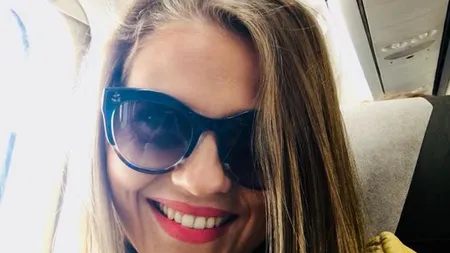 Mirela Boureanu Vaida, pozată în avion. Încotro a zburat vedeta