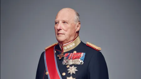 Regele Harald al V-lea al Norvegiei, internat în spital