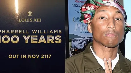 Muzică pentru secolul următor. Pharell Williams a înregistrat o piesă care va fi lansată peste 100 de ani
