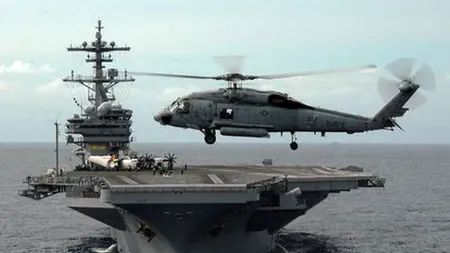 Trei portavioane americane, exerciţii militare în apropierea Peninsulei Coreea