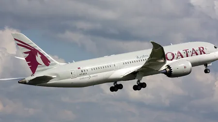Aterizare de urgenţă pe Aeroportul Otopeni a unui avion al Qatar Airways