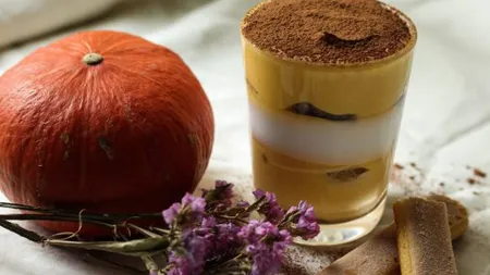DESERTUL ZILEI: Tiramisu cu dovleac, reţeta de sezon