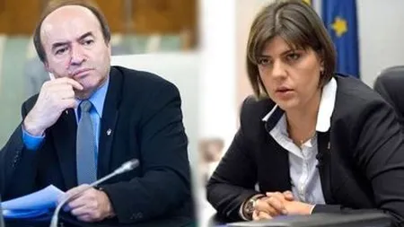 Tudorel Toader şi Laura Kovesi s-au întâlnit după confruntarea de la CSM. Au discutat despre raportul MCV