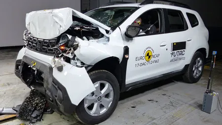 Cât de sigură este noua generaţie Dacia Duster. Câte stele a obţinut la testele de siguranţă Euro NCAP