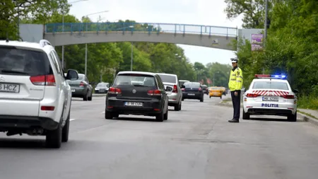 Circulaţie întreruptă pe DN1 pe sensul către Ploieşti din cauza unui accident rutier