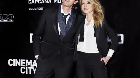 Alexandra Dinu, alături de Adrien Brody la Bucureşti. De ce a lipsit Mario Mutu