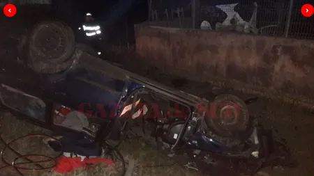 Accident grav la ieşire din Craiova: Două persoane au murit şi alte patru au fost rănite