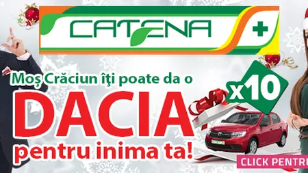 Cine sunt câştigătorii celor 10 maşini Dacia de la Catena