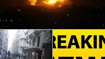 RĂZBOI în Orient: Avioane de vânătoare israeliene, bombardamente surpriză. Nu se ştie numărul victimelor