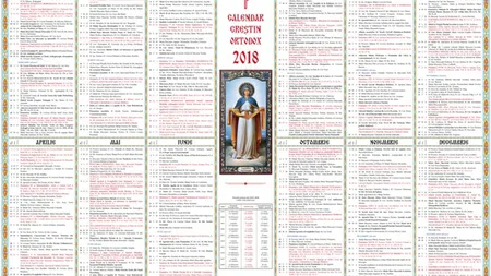 Calendar ortodox 2018. În ce dată vom sărbatori Pastele, Rusaliile, Adormirea Maicii Domnului. Când nu se fac nunţi
