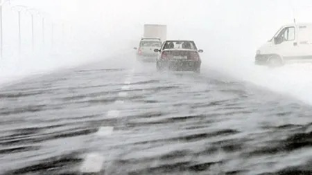 Alertă meteo de ninsori, lapoviţă şi ploi abundente în 15 judeţe, începând de vineri. La munte va fi viscol puternic