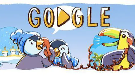 GOOGLE DOODLE 18 decembrie 2017, vine CRACIUN 2017: Sărbătorile de iarnă, celebrate în întreaga lume