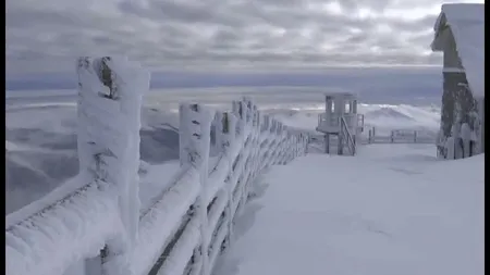 Viscol puternic la Rânca, în Gorj  VIDEO