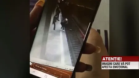 Tatăl fetei care a scăpat cu viaţă la metrou face dezvăluiri: S-a smuls din braţele ei, se vede cum a reuşit să scape