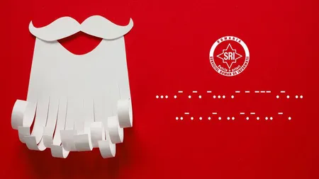 Mesajul de Crăciun de la SRI, codat. Ştii ce înseamnă?