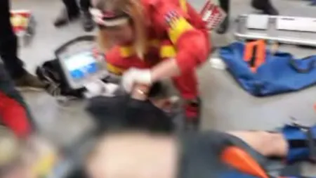 Soţia bărbatului ucis de televizor în hypermarket, primele declaraţii: L-am lăsat acolo, m-am dus să iau paste